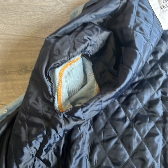 Zara/ Good American 2022 Collection Denim Shacket with quilted lining size 0 - Picture 2 of 7